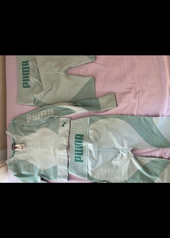 Puma Yeşil 3lü takım Spor takım
