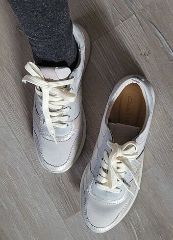 Clarks Clarks deri sneaker