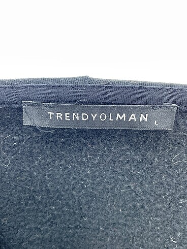 l Beden siyah Renk Trendyol & Milla Sweatshirt %70 İndirimli.