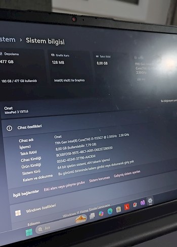Lenovo IdeaPad 3 15ITL6 - Görsel 5