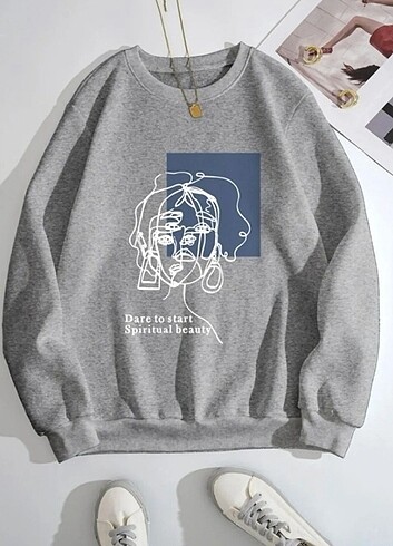 baskılı sweatshirt 