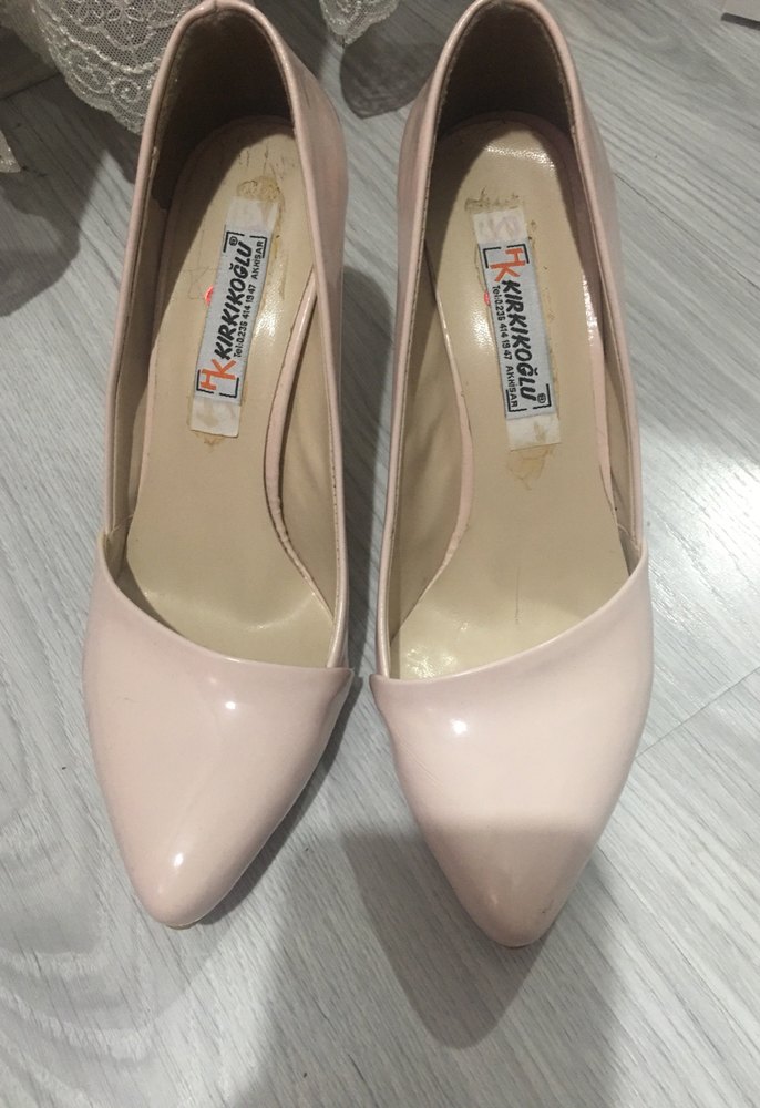 Pembe Stiletto Kadın Ayakkabı - Görsel 2