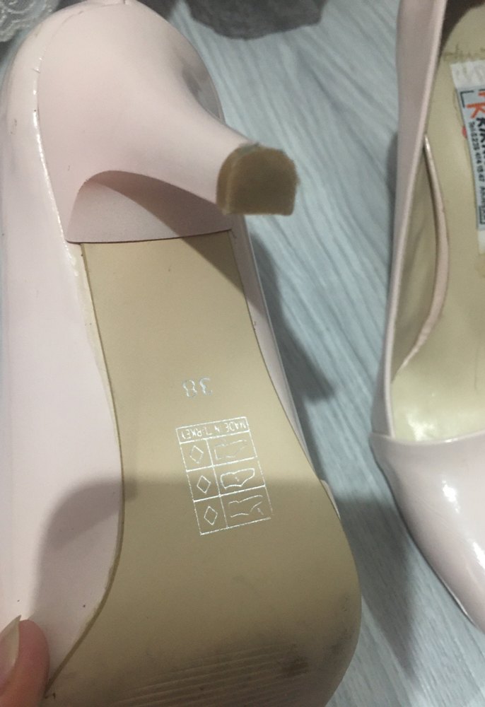 Pembe Stiletto Kadın Ayakkabı - Görsel 4