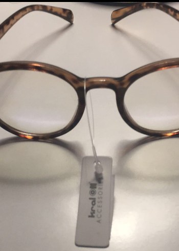 Şeffaf Bej Kadın Gözlüğü - Paris Tarzı - Görsel 3