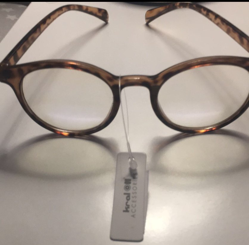 Şeffaf Bej Kadın Gözlüğü - Paris Tarzı - Görsel 3