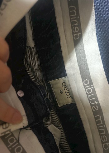 Lacivert bol cepli pantolon - Görsel 5