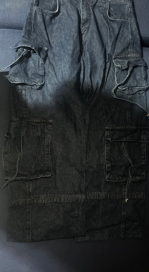 Lacivert bol cepli pantolon - Görsel 2