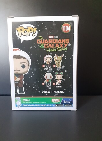  Beden Renk Funko pop STAR - LORD holiday special