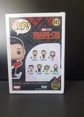  Funko pop SHANG CHI figürü