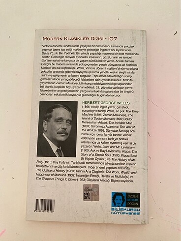  H.G.WELLS Zaman makinesi :Bir buluş