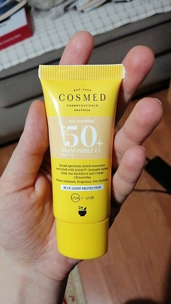 Cosmed Sun Essential SPF 50+ Skin Visible CC