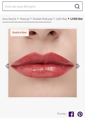 Diğer Lykd Dolgunlaştırıcı Renkli Lip Gloss Lovely 