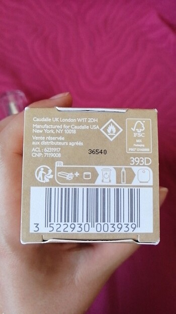 Caudalie Caudelie Soleil De Vignes Parfüm 50 ml
