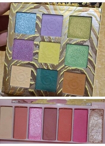 Revolution Lion King Jungle Princess ve Lovely Pink Army Paletle