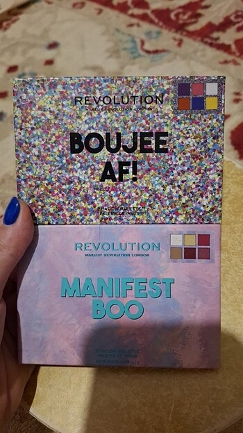 Revolution Manifest Boo ve Boujee Af İkili Palet Seti