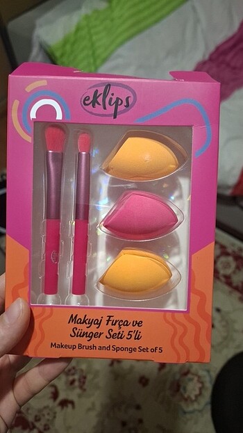 Eklips Fırça Sünger Seti