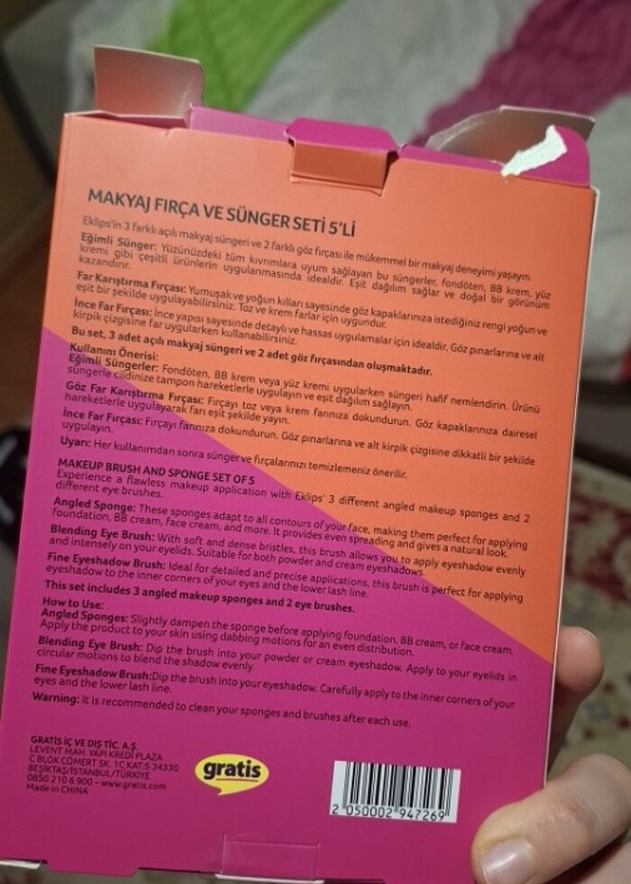 Eklips Fırça Sünger Seti - Görsel 2