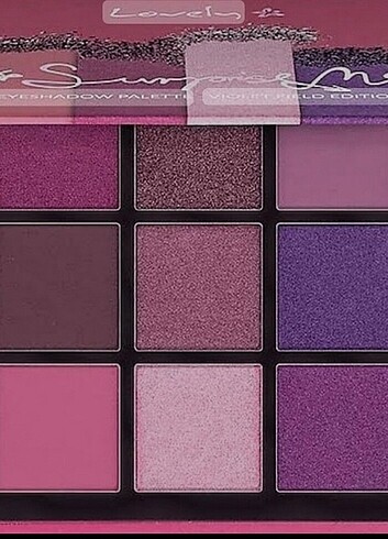 Lovely Lace Baby Lovely Suprise me Far Paleti Violet Edition