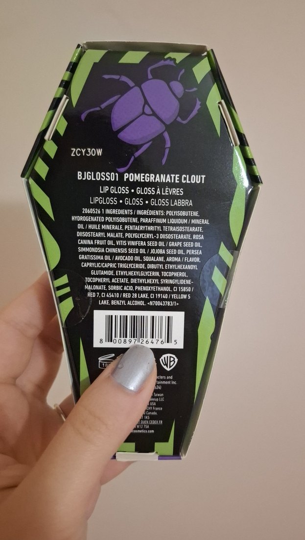 NYX Beetlejuice Pomegrante Clout Gloss - Görsel 2