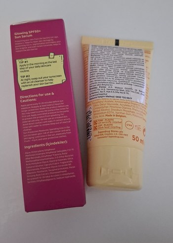 50+ SPF Anti-Aging Yüz Güneş Koruyucu Sıvı - Görsel 2