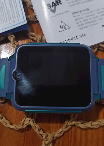 TCL marka Turkuaz çocuk Renkli Akıllı Saat