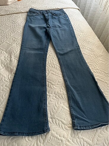 İspanyol paça pantalon