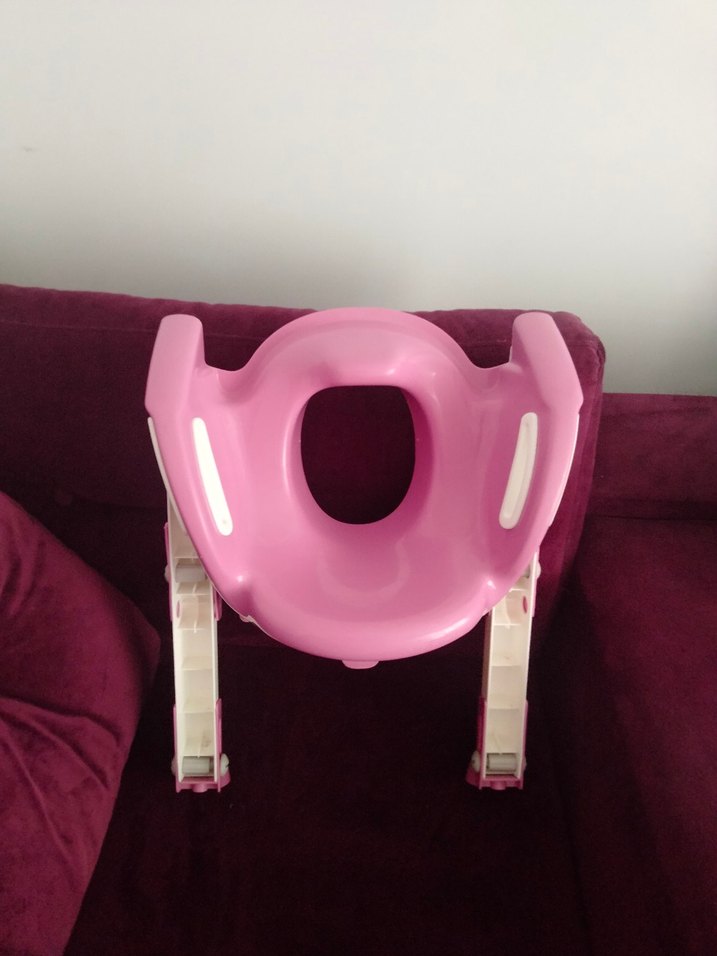 Pastel Pembe Yükseltici Sandalye Oturağı - Görsel 2