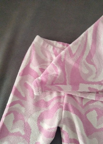 Pembe Batik Desenli Bebek Takımı - Görsel 5