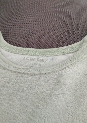 Düğmeli yesil kadife alt üst takim - Görsel 6