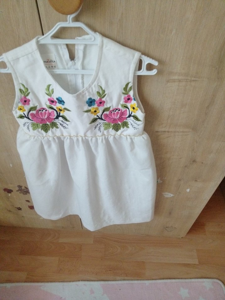 anotolia marka 5yas nakışlı elbise - Görsel 5