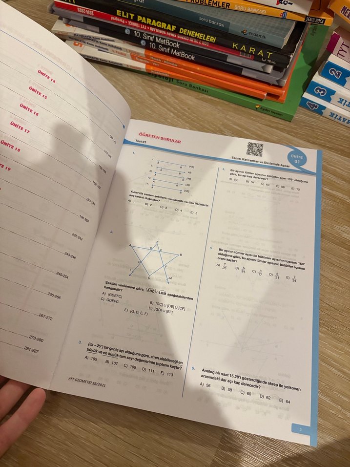AYT Geometri Soru Bankası - Görsel 2