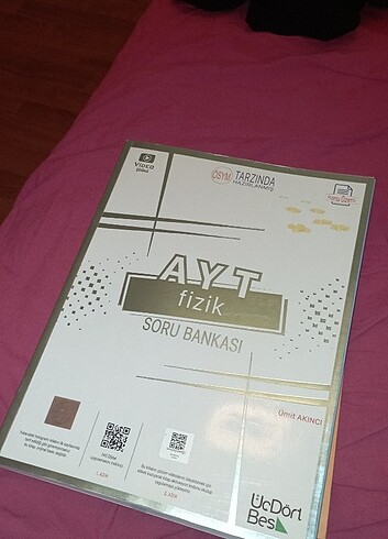 Ayt Fizik Üç dört beş yayınları