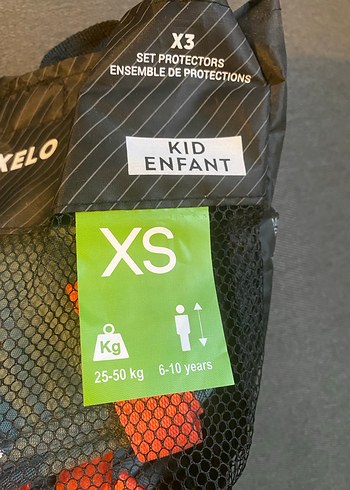 Oxelo XS Biker Koruyucu Set - Görsel 3