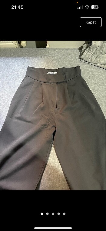38 Beden mavi Renk Wideleg pantalon