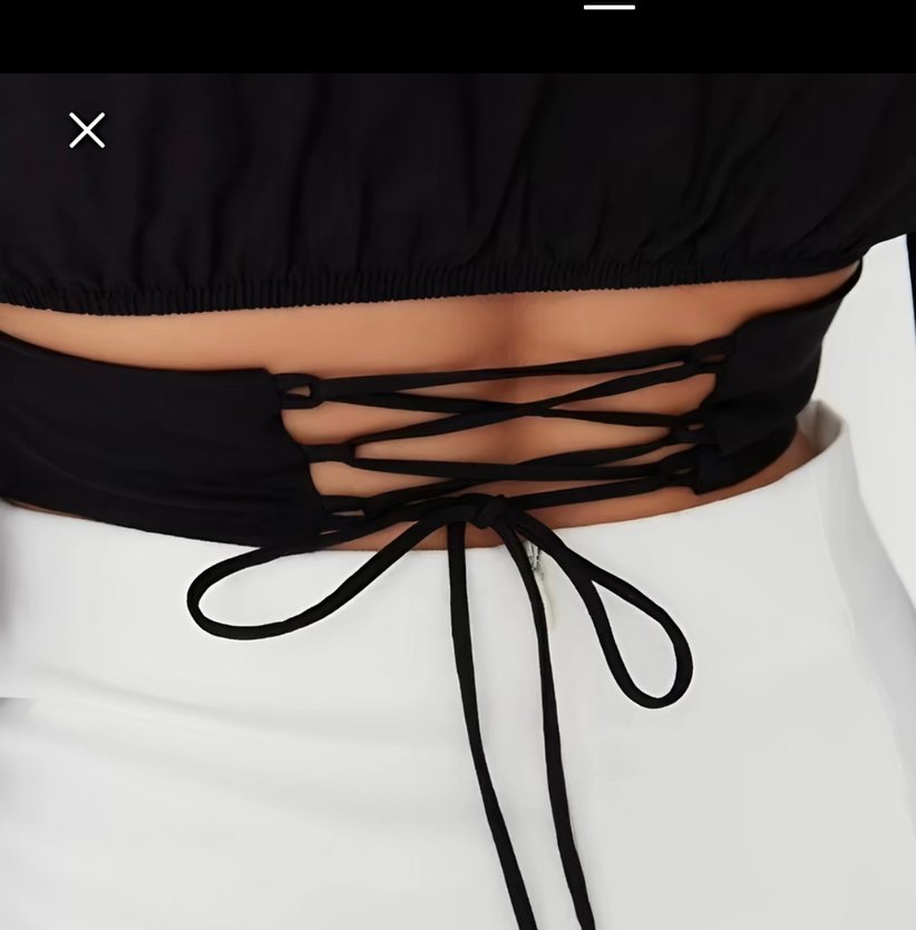 Düğmeli Beyaz V Yaka Kadın Gömlek - Görsel 2