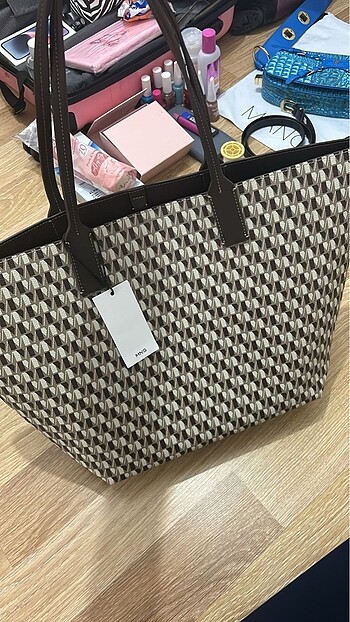 Mango mango etiketli tote bag