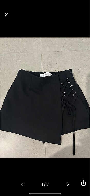 bershka şort etek