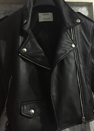 Orjinal bershka sıfır deri ceket