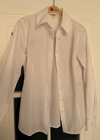 Koton Düğmeli Beyaz Kadın Gömlek - Görsel 2