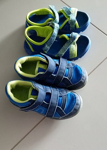 Quechua Çocuklar için cırtlı spor ayakkabı ve sandalet 27 numara - Görsel 2