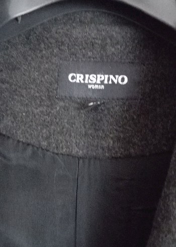 Crıspıno Antrasit Rengi Uzun Kuşaklı Kaban - Görsel 5