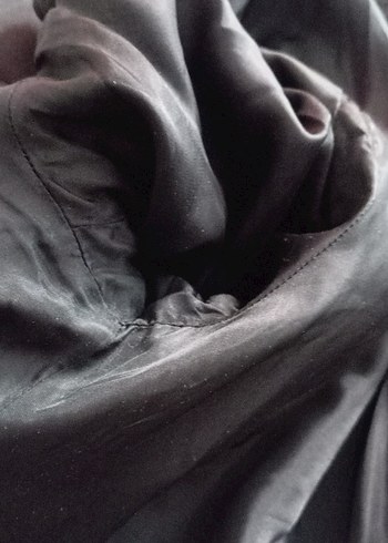 Crıspıno Antrasit Rengi Uzun Kuşaklı Kaban - Görsel 12