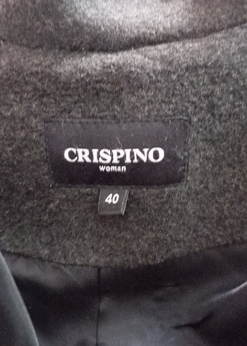 Crıspıno Antrasit Rengi Uzun Kuşaklı Kaban - Görsel 13