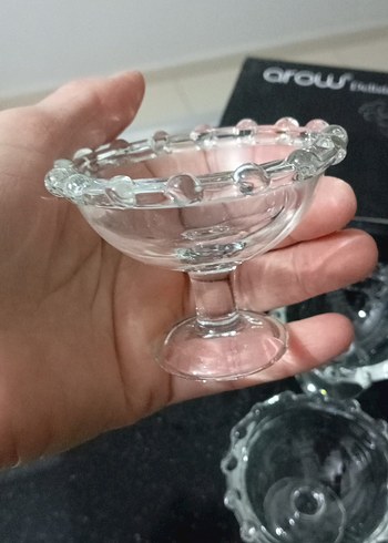 Altı Parça Cam Lokum Kasesi Seti - Görsel 6