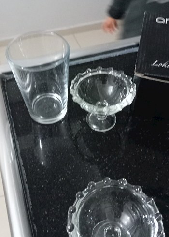 Altı Parça Cam Lokum Kasesi Seti - Görsel 7