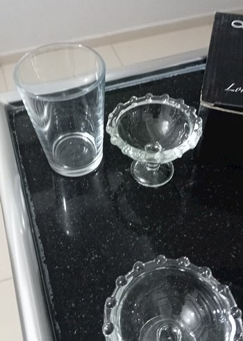 Altı Parça Cam Lokum Kasesi Seti - Görsel 8