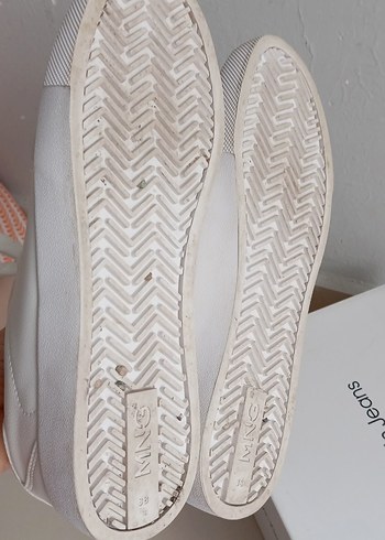 Mango Beyaz Bağcıklı Kadın Spor Ayakkabı - Görsel 6