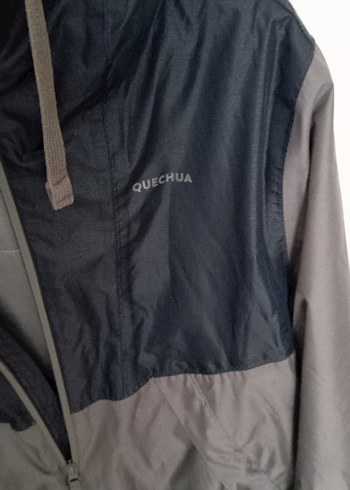 Decathlon Quechua Erkek yeşil-lacivert mont - Görsel 8