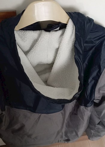 Decathlon Quechua Erkek yeşil-lacivert mont - Görsel 4