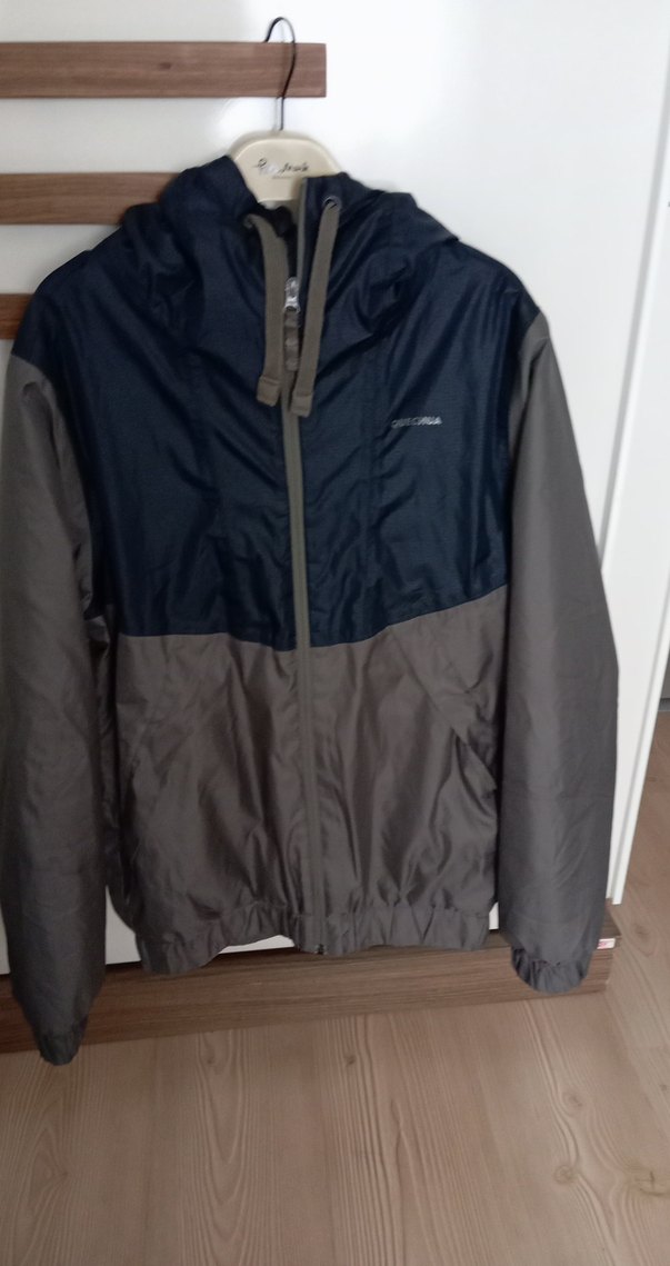 Decathlon Quechua Erkek yeşil-lacivert mont - Görsel 3